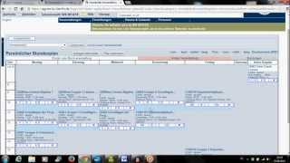 Tutorial Stundenplan erstellen Universität [upl. by Moia]