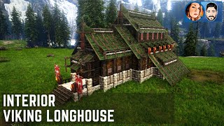 Aaron Longstaffs Viking Longhouse Interior Design  Ark Survival Evolved [upl. by Tull]