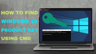 How to Find your Windows 10 Product Key using CMD 2021 [upl. by Eul98]