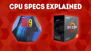 CPU Specs Explained 2020 The Ultimate Guide [upl. by Decamp852]