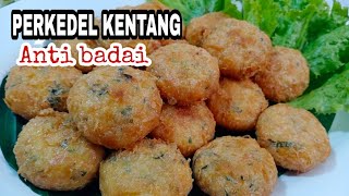 RESEP PERKEDEL KENTANG ANTI HANCUR ALA RUMAHAN [upl. by Ashling]