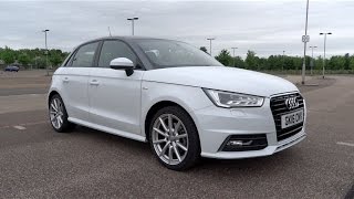 2016 Audi A1 Sportback 14 TFSI 125 S line StartUp and Full Vehicle Tour [upl. by Marciano]