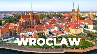 ONE DAY IN WROCLAW POLAND  4K  TimeLapseTour through a charming and colourful city [upl. by Aikyt]