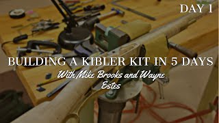 Unboxing and fitting the hardware on a Kibler Kit  Kibler Kit Assembly Class Day 1  NMLRA [upl. by Eicyak]