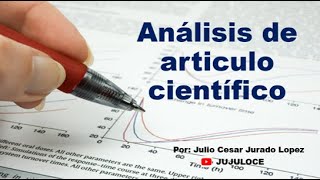 Análisis de articulo científico [upl. by Sayers]