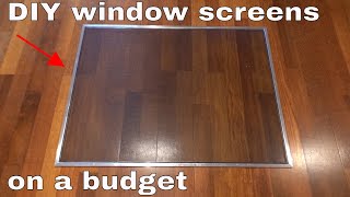 How to build window screens  DIY flyscreen [upl. by Graaf320]