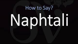 How to Pronounce Naphtali CORRECTLY [upl. by Gagnon193]