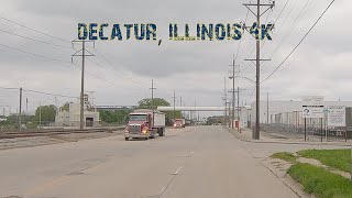 One Of The Nations Fastest Shrinking Cities Decatur Illinois 4K [upl. by Celeste727]