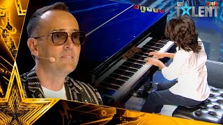 El niño que ha aprendido a TOCAR EL PIANO solo y sin ayuda  Audiciones 6  Got Talent España 2021 [upl. by Aleck]