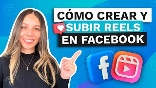 Como subir REELS A FACEBOOK 2025 [upl. by Lamraj]