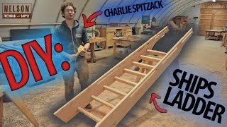 DIY How to build a Ships Ladder [upl. by Rafaelita912]