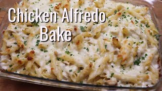 Chicken Alfredo Bake  MOLCS Easy Recipes [upl. by Jen774]