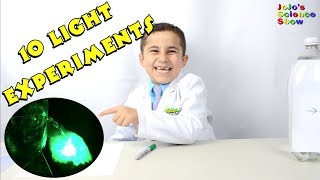 Top 10 Experiments For Kids with Light and Optics  STEM  Kid science Ep 32 [upl. by Laniger701]