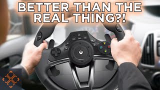 Can The Hori Xbox Racing Wheel Replace The Real Thing [upl. by Remle]