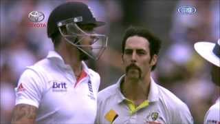 Mitchell Johnson vs Kevin Pietersen The Ashes 2013 [upl. by Yleoj979]