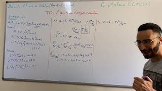 Équilibre d’oxydoréduction EXERCICE 5 [upl. by Ennazus]