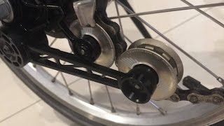 Brompton 26 speed Bearing Jockey Tensioner Wheels MiniMODs [upl. by Eicaj]