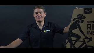 Saris Mag Bike Trainer Unboxing amp Assembly [upl. by Salkcin]