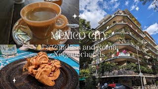 Mexico City  La Condesa and Roma Neighborhood Tour [upl. by Joni142]