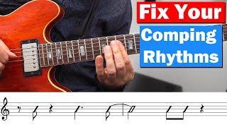 Comping Rhythms  10 Examples You Need To Know [upl. by Olim]