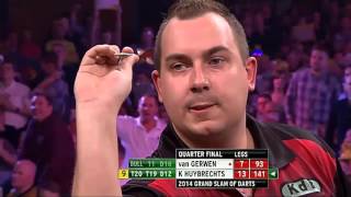 Top 5 9 dart finishes of all time [upl. by Kilbride]